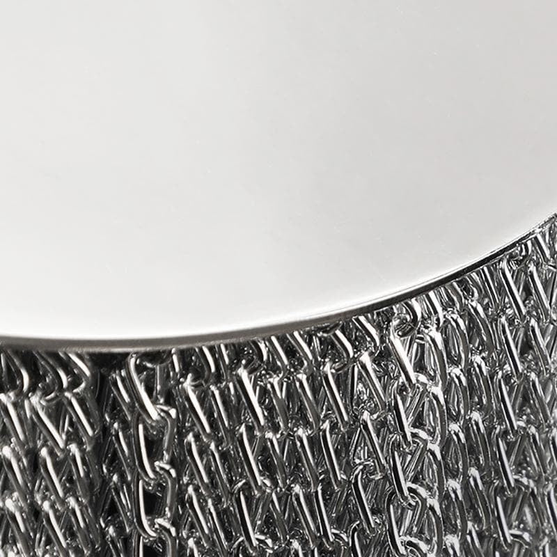 Liz Luxury Plated Aluminum Chain Long Wall Lamp - GILDLAMPS