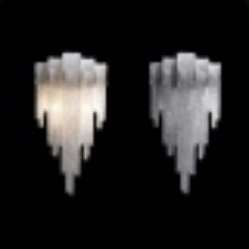 Liz Luxury Plated Aluminum Chain Tassel Wall Sconce - GILDLAMPS