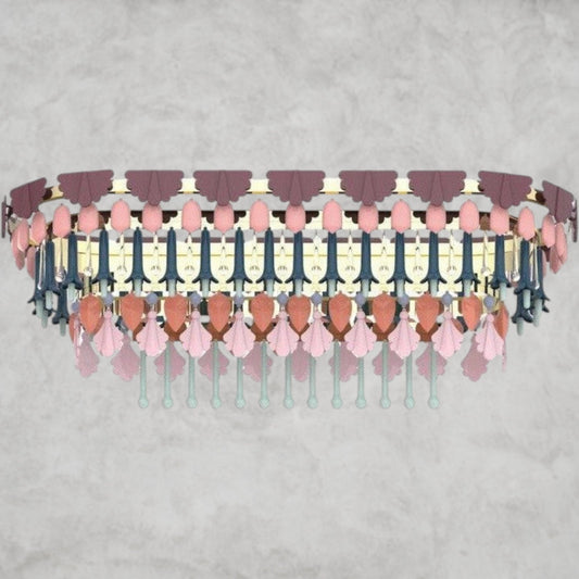 Lladro Seasons Oval Chandelier - GILDLAMPS