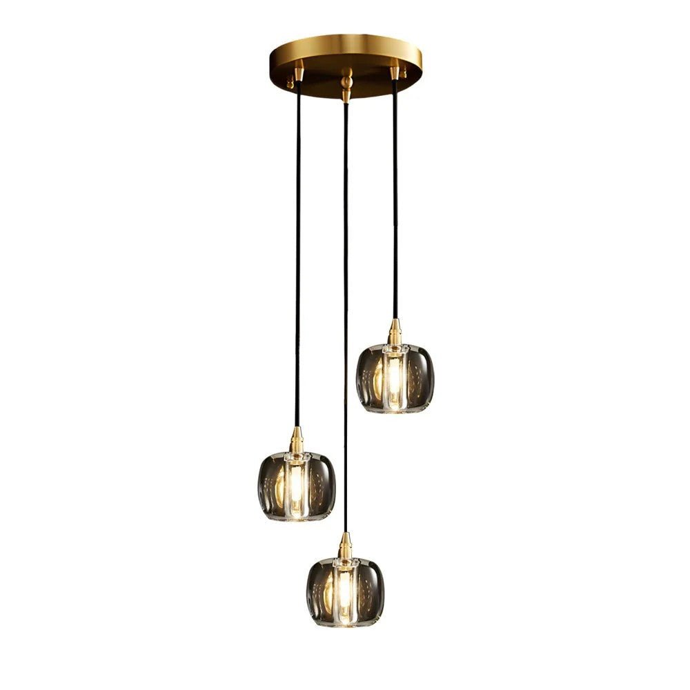 Long Spiral Cubes Crystal Chandelier for Staircase - GILDLAMPS