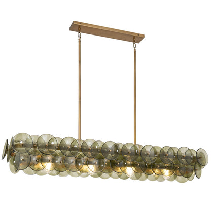 Loren Linear Chandelier - GILDLAMPS