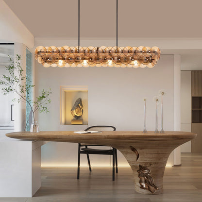 Loren Linear Chandelier - GILDLAMPS