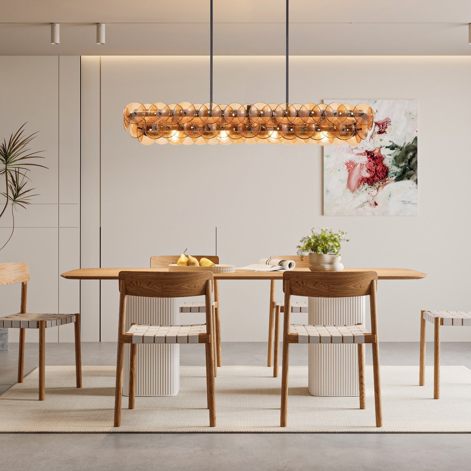 Loren Linear Chandelier - GILDLAMPS