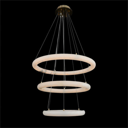 Luca Three - Tier Pendant Chandelier - GILDLAMPS