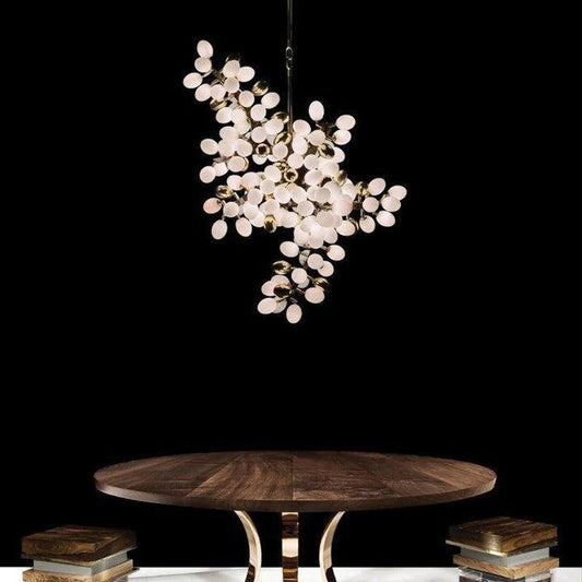 Luxury Escamoles Vertical Grape Chandelier - GILDLAMPS