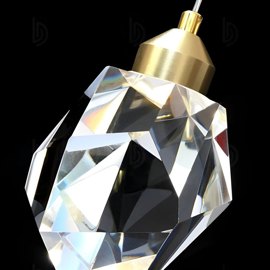 Luxury Staircase Chandelier Modern Spiral Crystal High Ceiling Light - GILDLAMPS