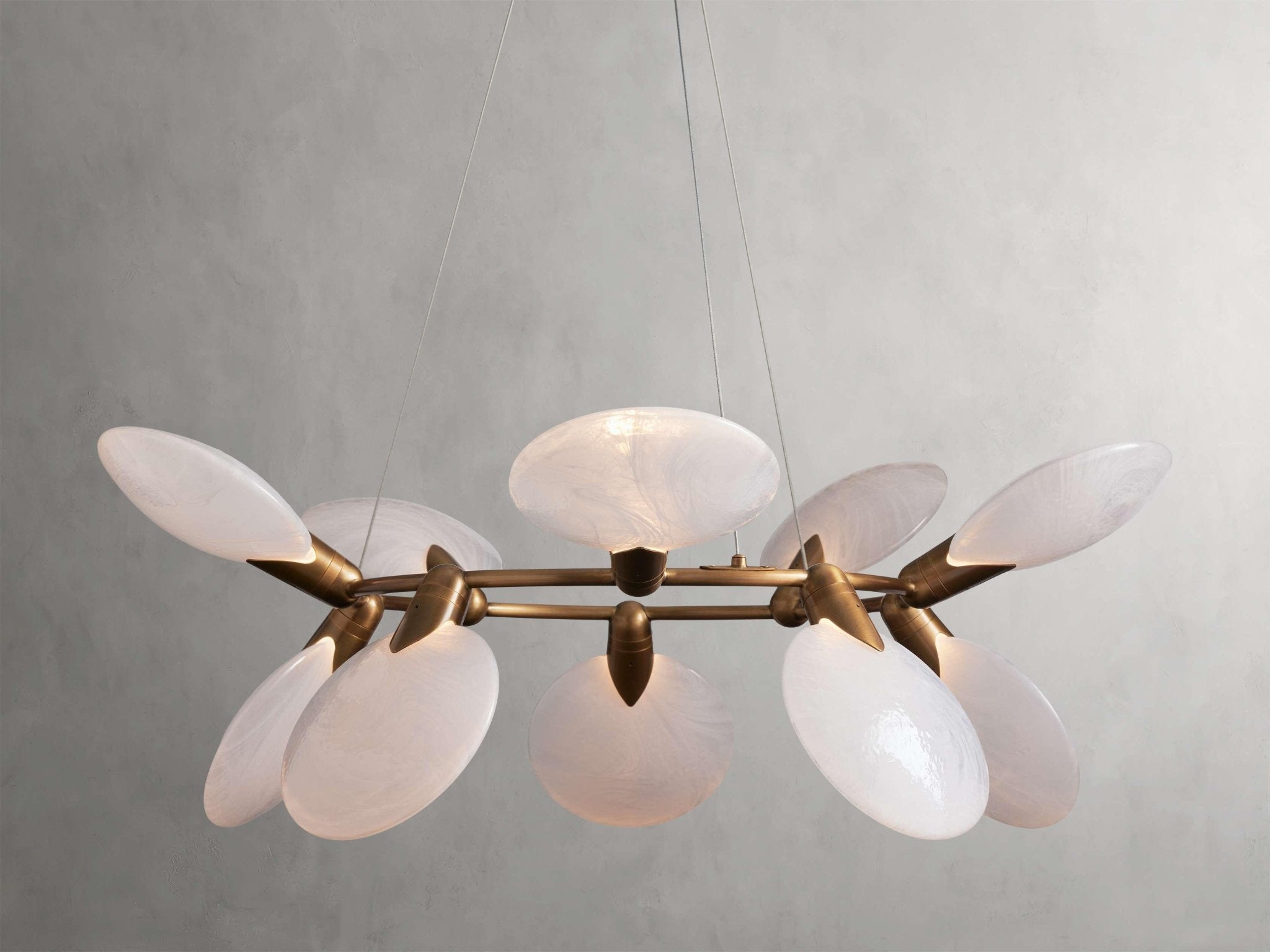 Lyla Halo Chandelier - GILDLAMPS