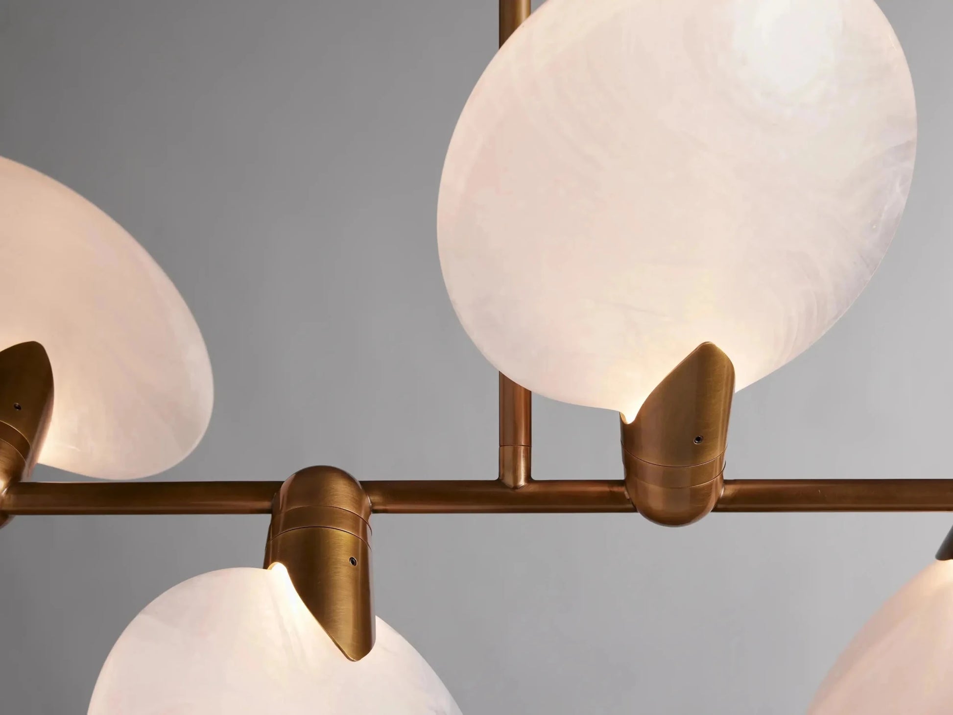 Lyla Linear Chandelier 62''74'' - GILDLAMPS