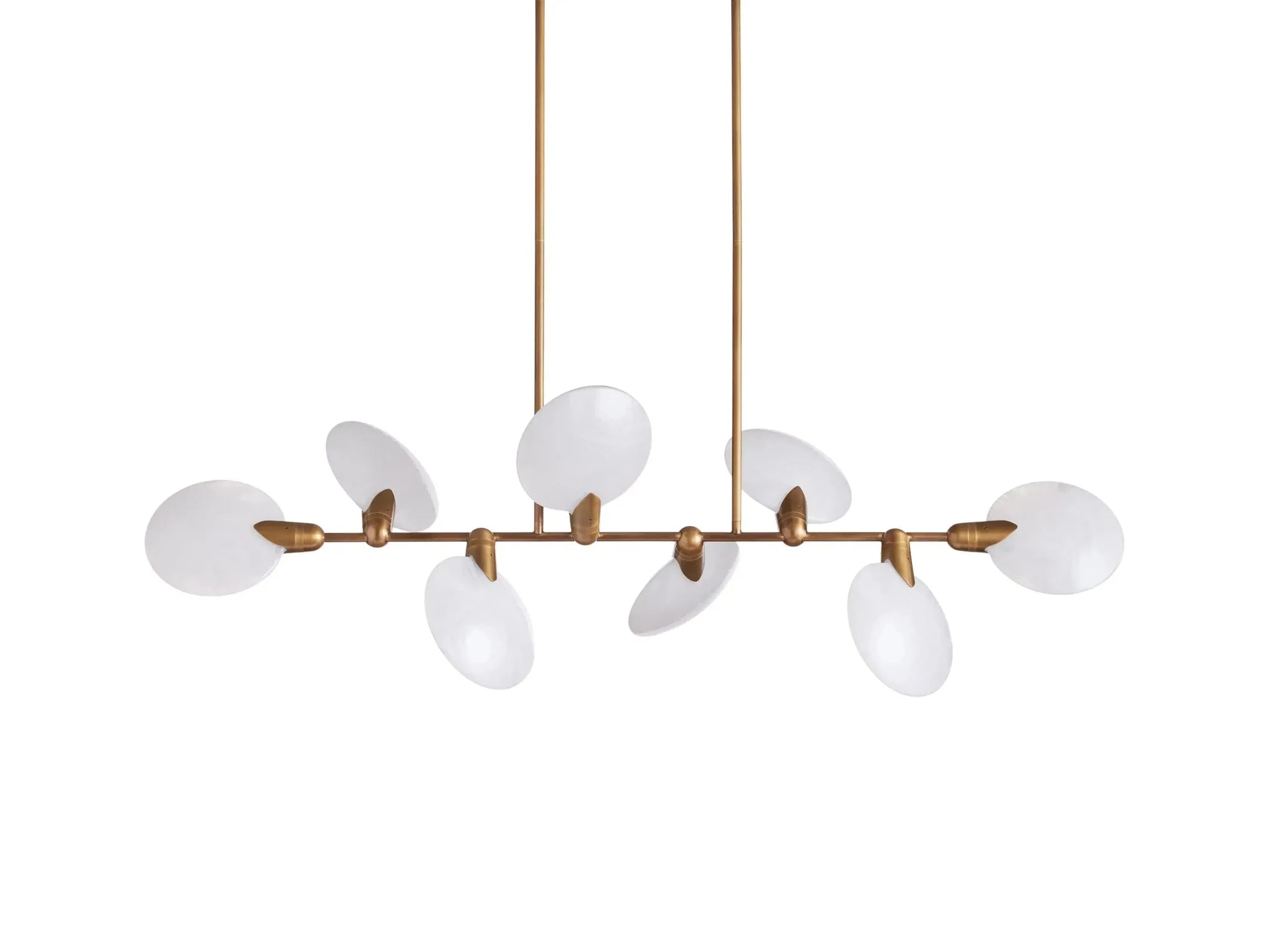 Lyla Linear Chandelier 62''74'' - GILDLAMPS