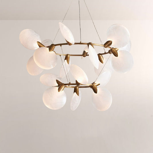 Lylo Floating Disc Chandelier - GILDLAMPS