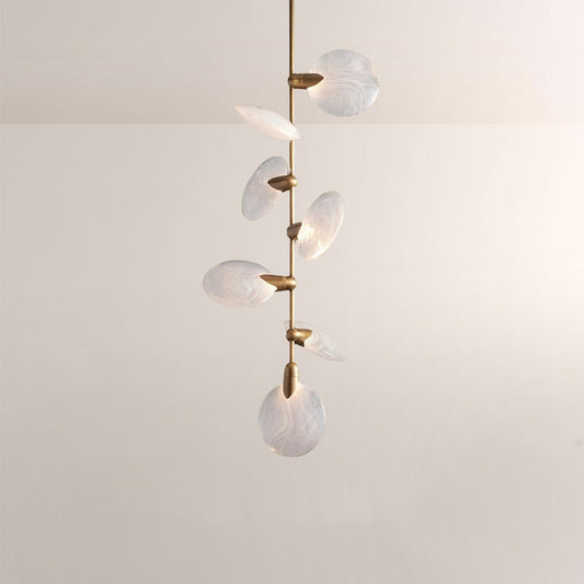 Lylo Nautilus Glass Disc Pendant - GILDLAMPS