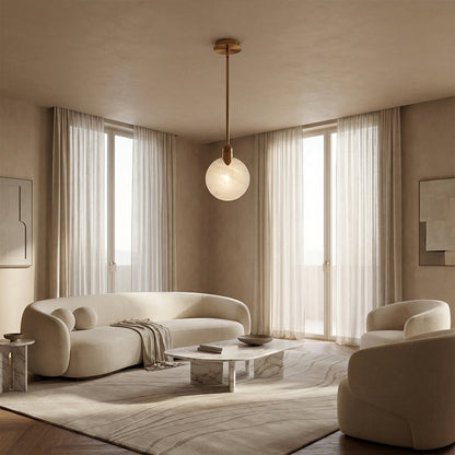 Lylo Orb Single Disc Pendant - GILDLAMPS