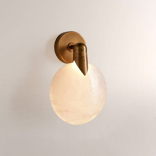 Lylo Orb Single Glass Wall Sconce - GILDLAMPS