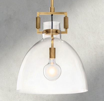 Machunst Glass Cloche Pendant 10", 14", 18" - GILDLAMPS