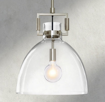Machunst Glass Cloche Pendant 10", 14", 18" - GILDLAMPS
