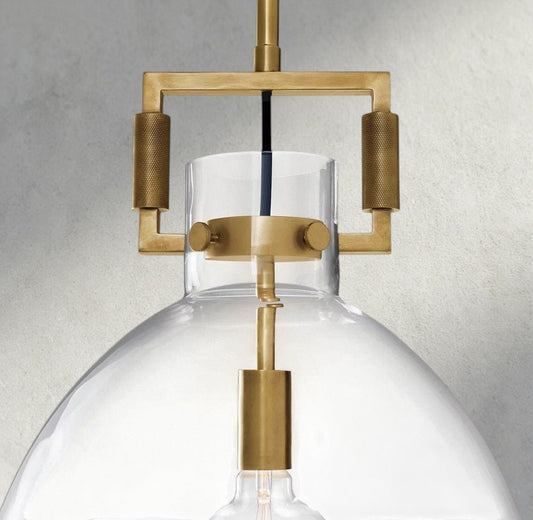 Machunst Glass Cloche Pendant 10", 14", 18" - GILDLAMPS