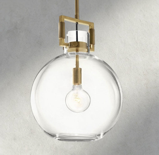 MACHUNST GLASS GLOBE PENDANT 10", 14", 18" - GILDLAMPS