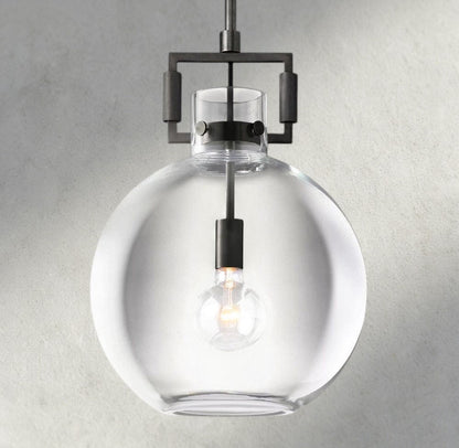 MACHUNST GLASS GLOBE PENDANT 10", 14", 18" - GILDLAMPS