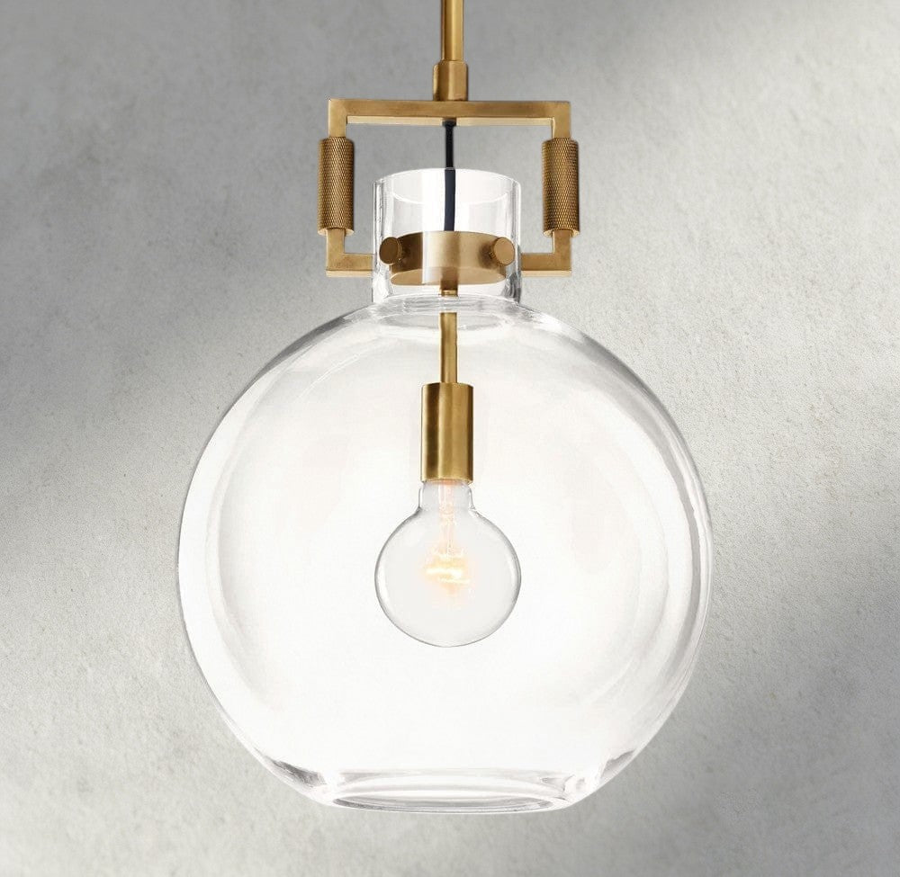 MACHUNST GLASS GLOBE PENDANT 10", 14", 18" - GILDLAMPS