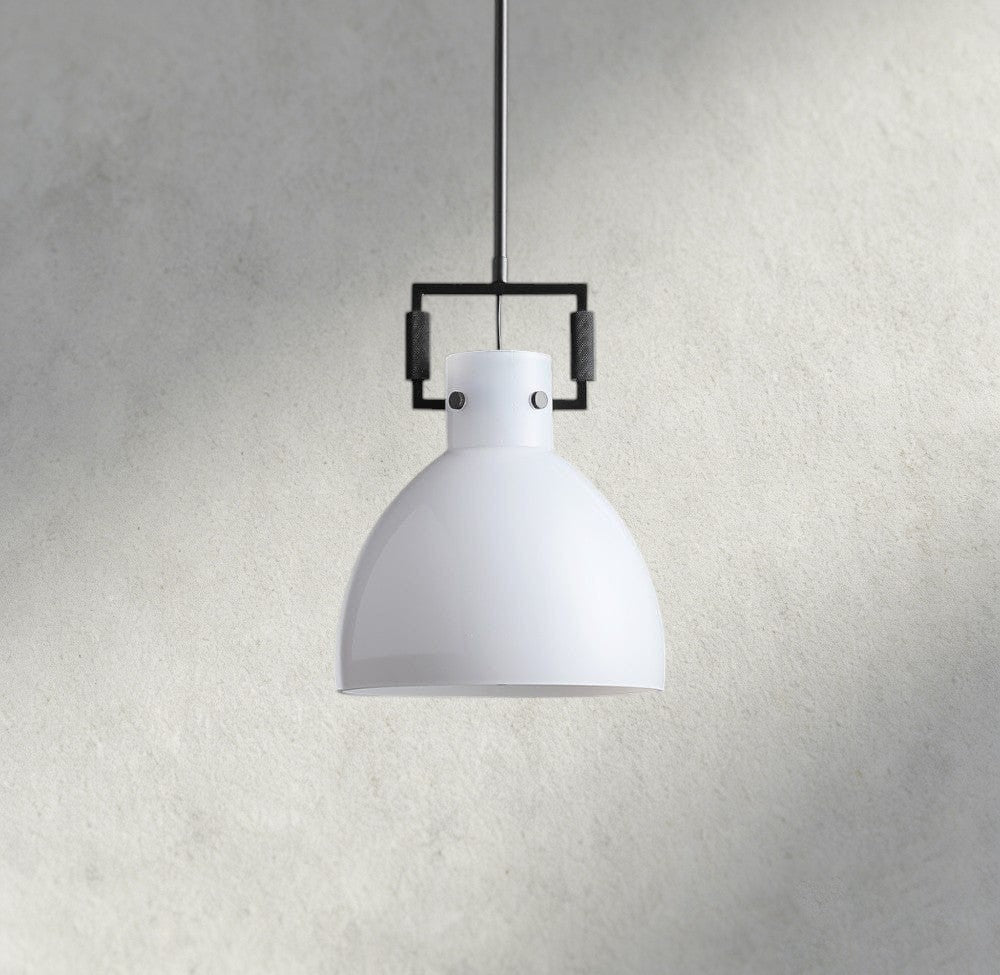 MACHUNST MILK GLASS CLOCHE PENDANT 10", 14", 18" - GILDLAMPS