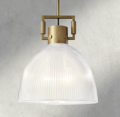 MACHUNST PRISMATIC CLOCHE PENDANT 10", 14", 18" - GILDLAMPS