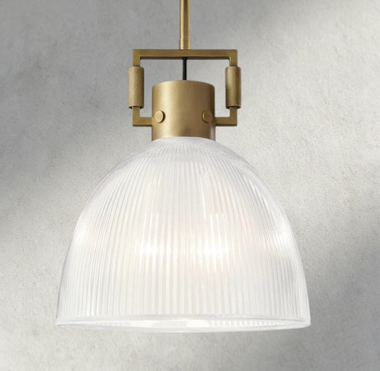 MACHUNST PRISMATIC CLOCHE PENDANT 10", 14", 18" - GILDLAMPS