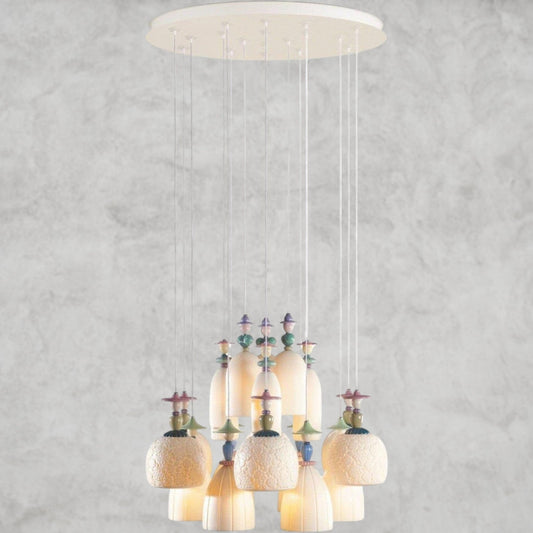 Madeaoiselle 18 - Lights Sand Chandelier - GILDLAMPS