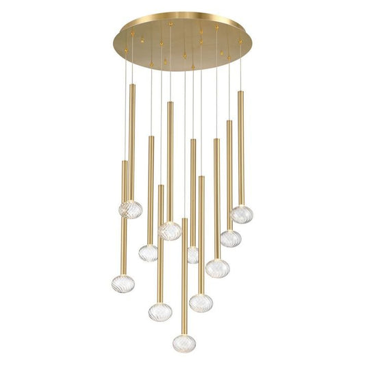Mamie Round LED Chandelier - GILDLAMPS