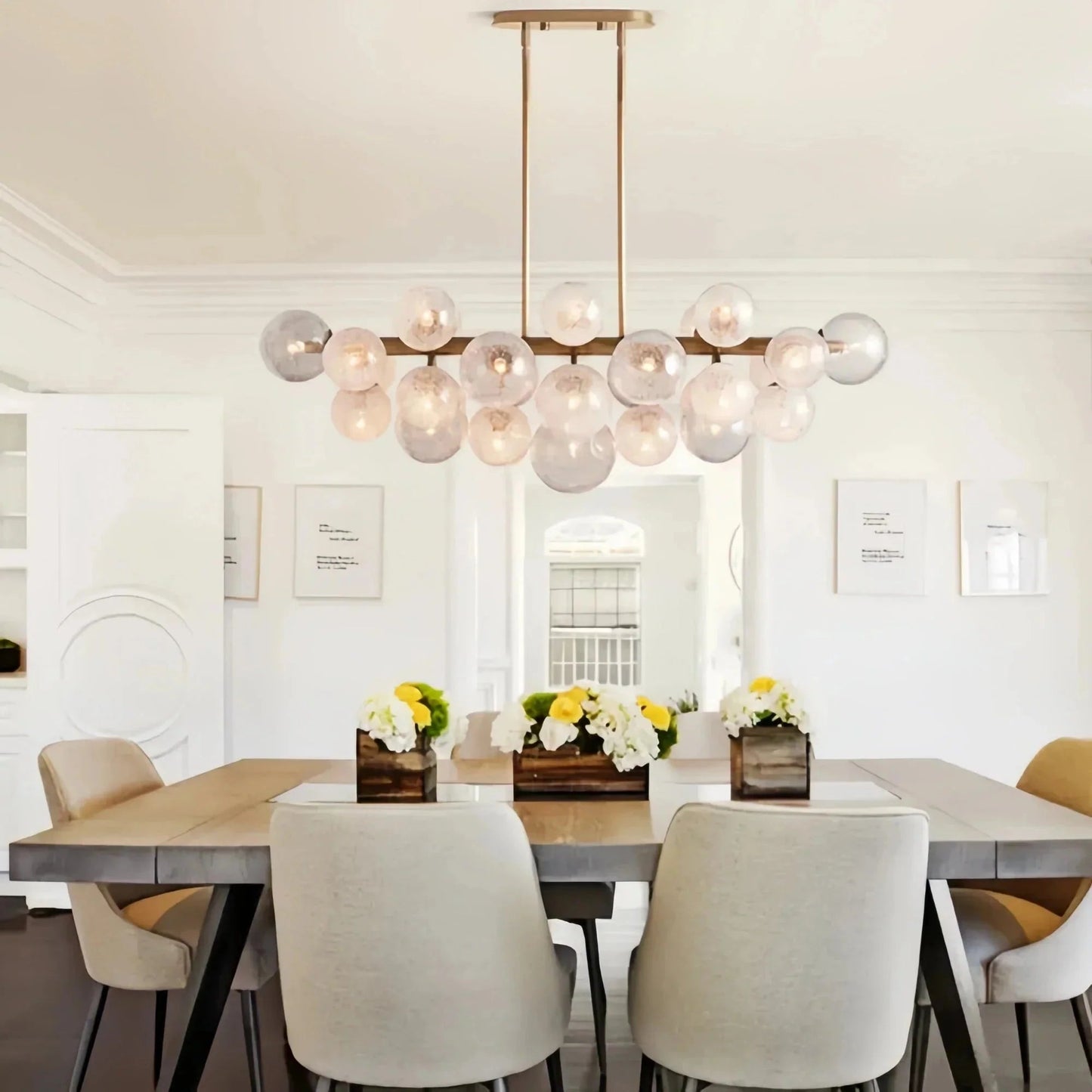 Mandoza Linear Chandelier - GILDLAMPS