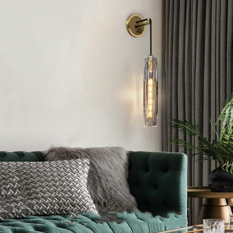 Mar Crystal Pendant Shade Wall Sconce - GILDLAMPS