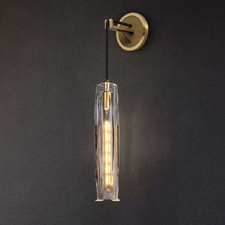 Mar Crystal Pendant Shade Wall Sconce - GILDLAMPS