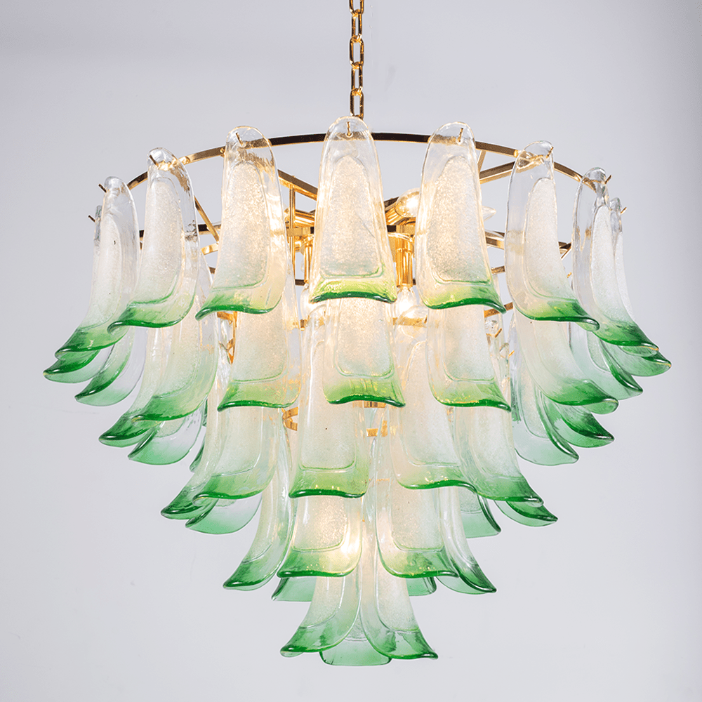 Marielle Mid Century Petal Chandelier - GILDLAMPS