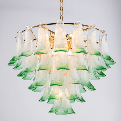 Marielle Mid Century Petal Chandelier - GILDLAMPS