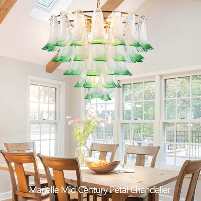 Marielle Mid Century Petal Chandelier - GILDLAMPS