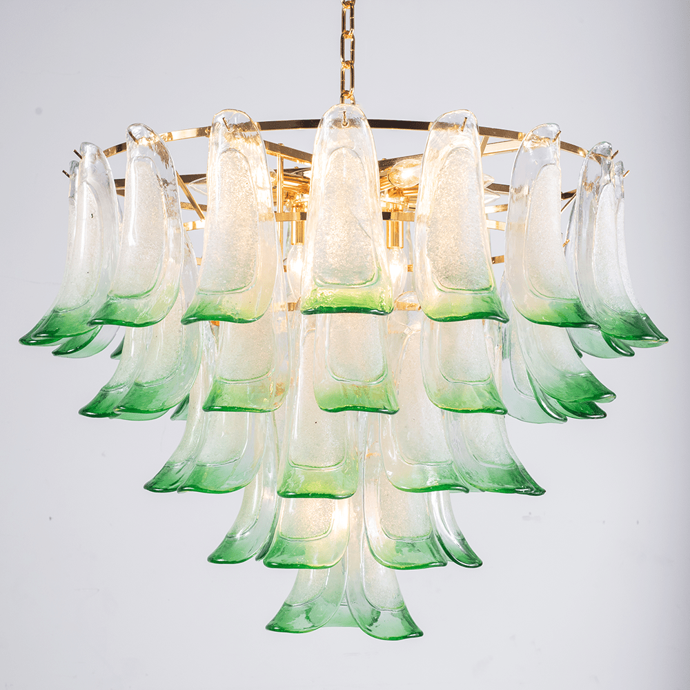 Marielle Mid Century Petal Chandelier - GILDLAMPS