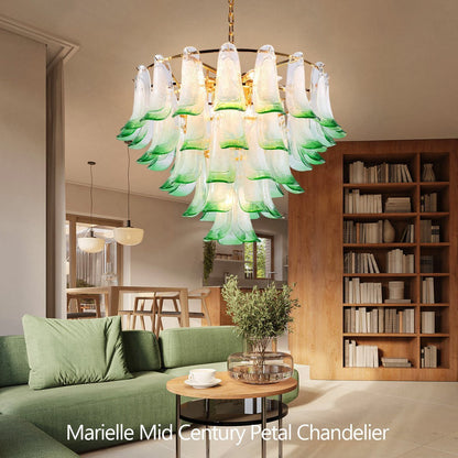 Marielle Mid Century Petal Chandelier - GILDLAMPS