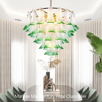 Marielle Mid Century Petal Chandelier - GILDLAMPS