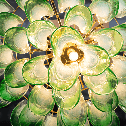 Marielle Mid Century Petal Chandelier - GILDLAMPS