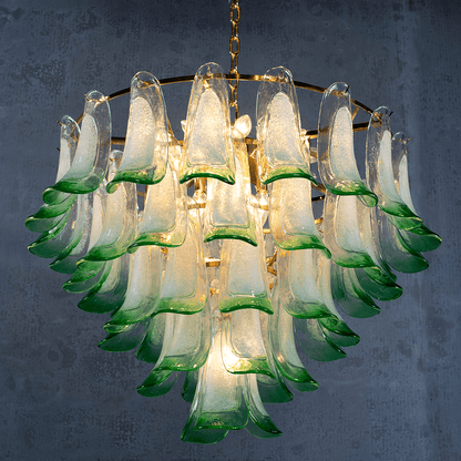 Marielle Mid Century Petal Chandelier - GILDLAMPS