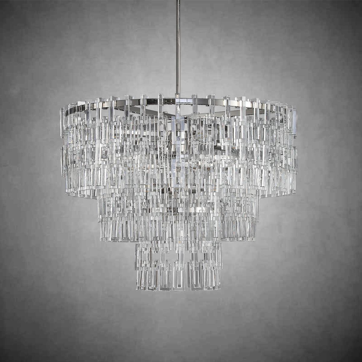 Marigan Multi-Tier Round Chandelier 36″ 48″ 60″ - GILDLAMPS