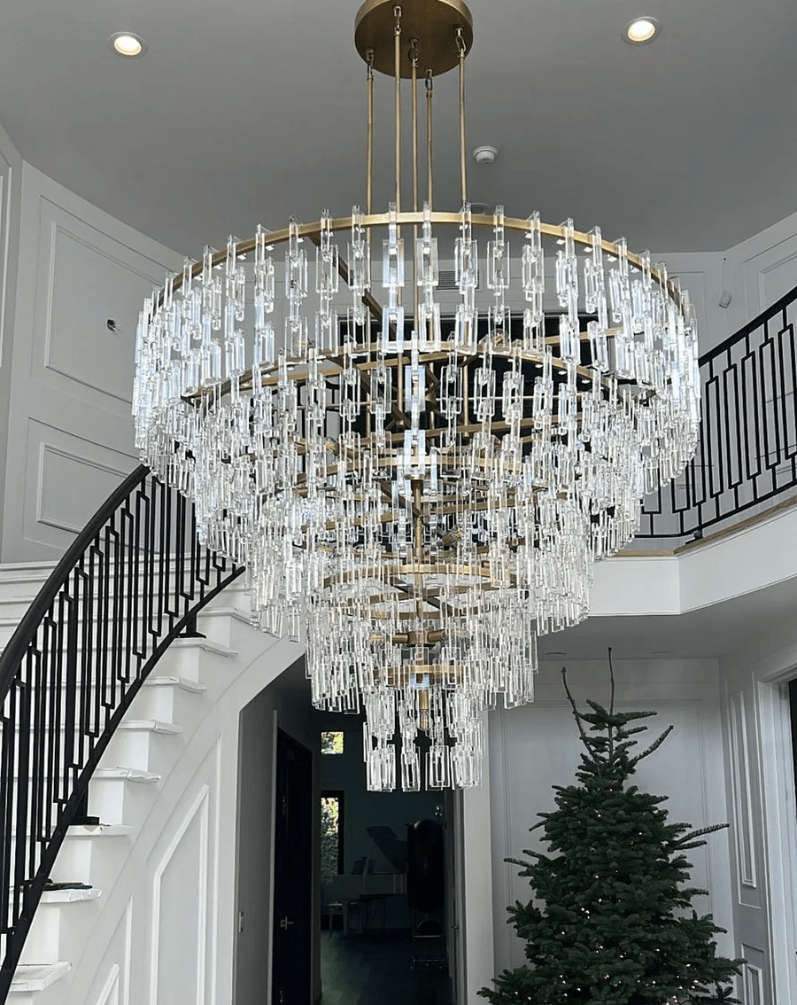 Marigan Multi-Tier Round Chandelier 36″ 48″ 60″ - GILDLAMPS