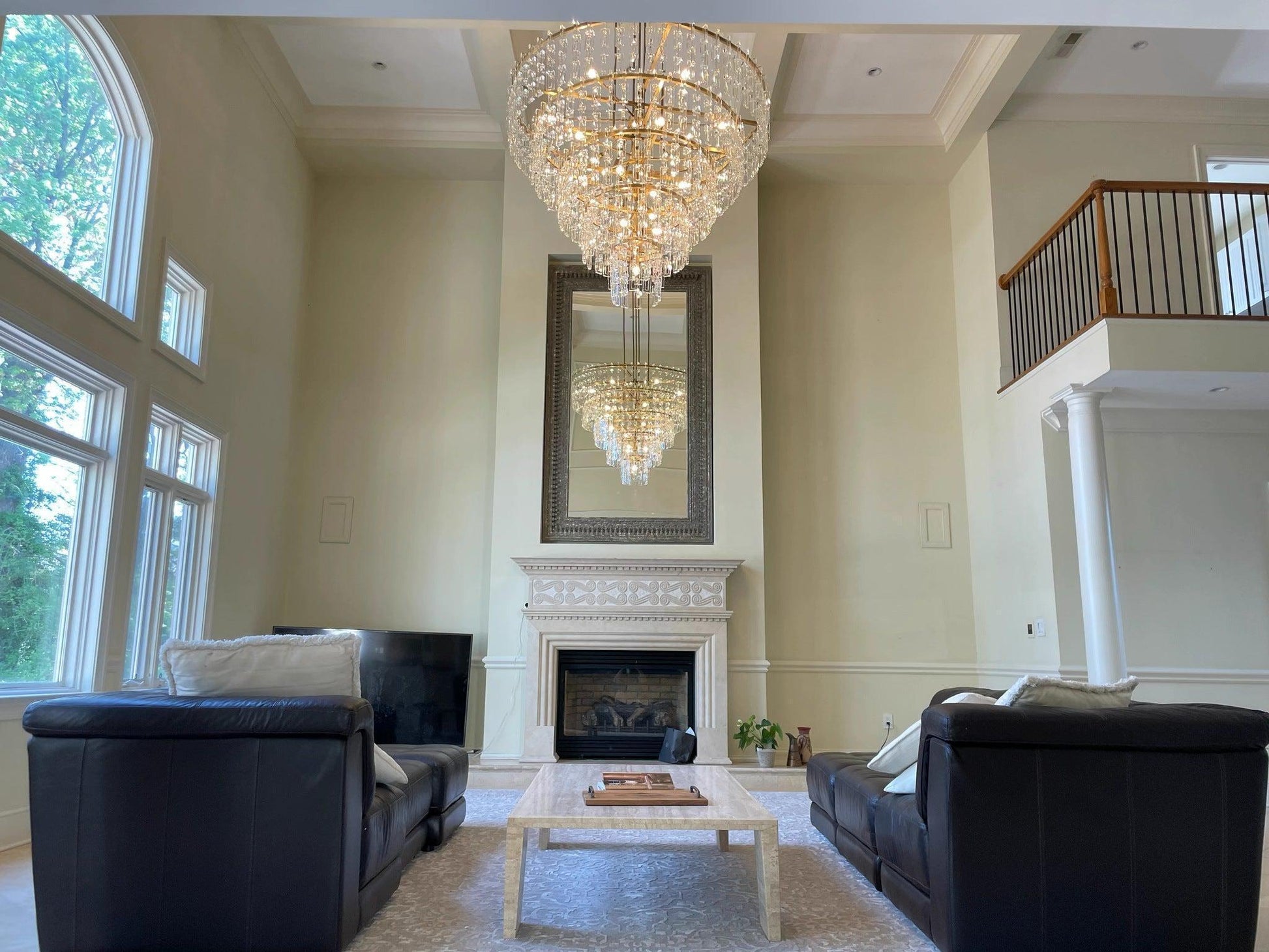 Marigan Multi-Tier Round Chandelier 36″ 48″ 60″ - GILDLAMPS