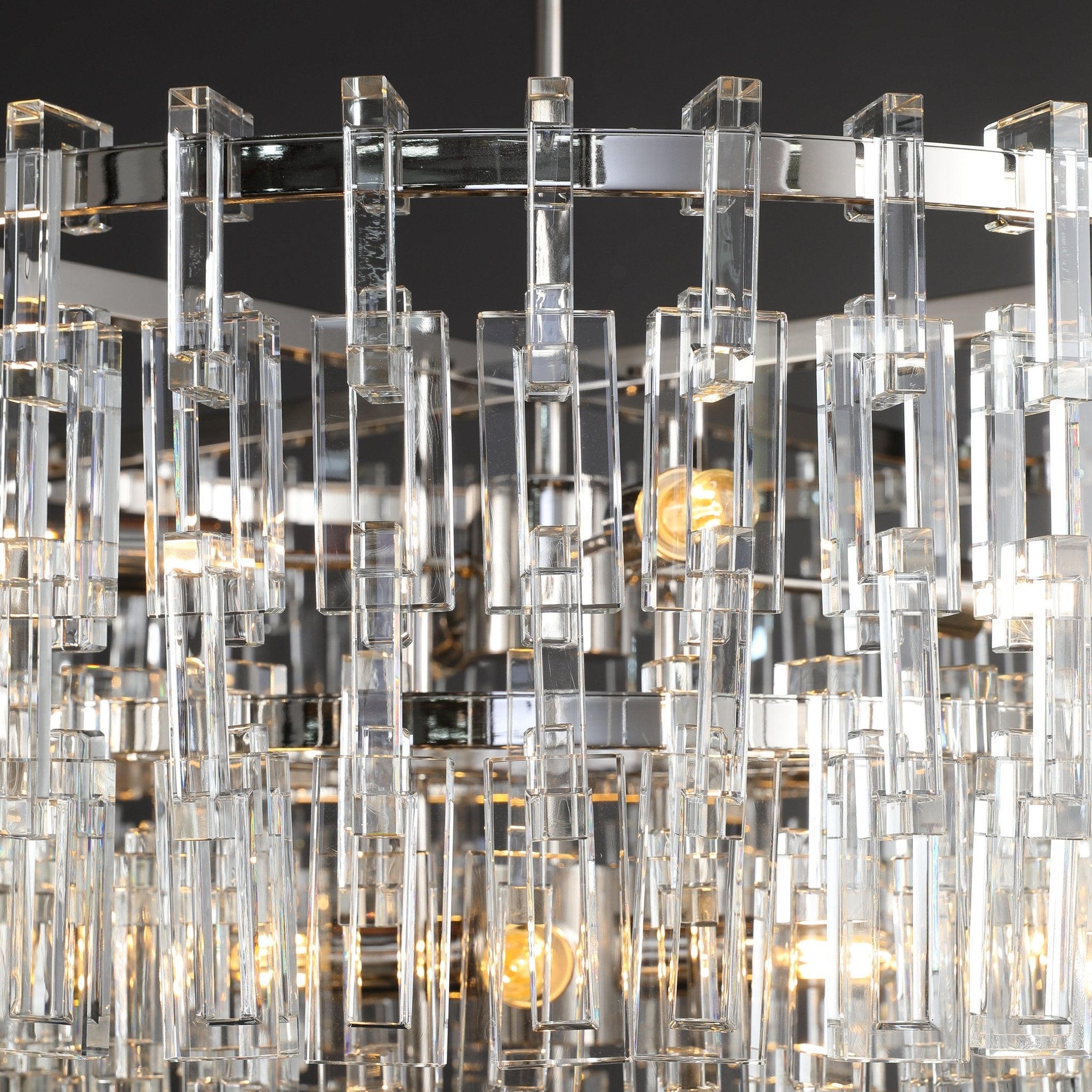 Marigan Round Chandelier 36''48''60" - GILDLAMPS