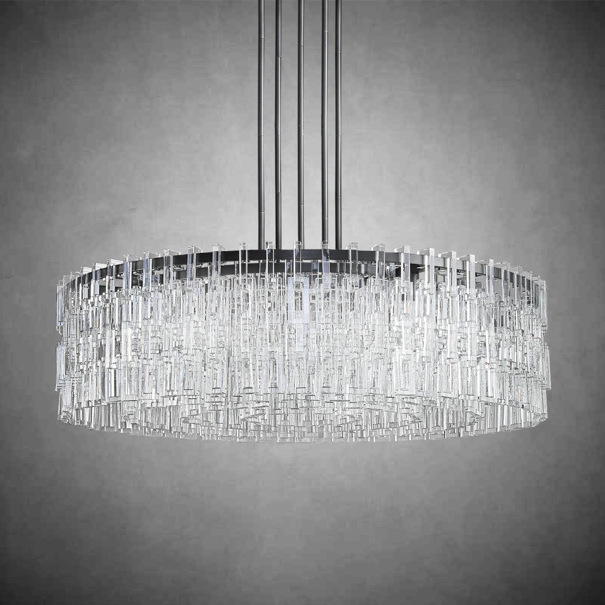 Marigan Round Chandelier 36''48''60" - GILDLAMPS