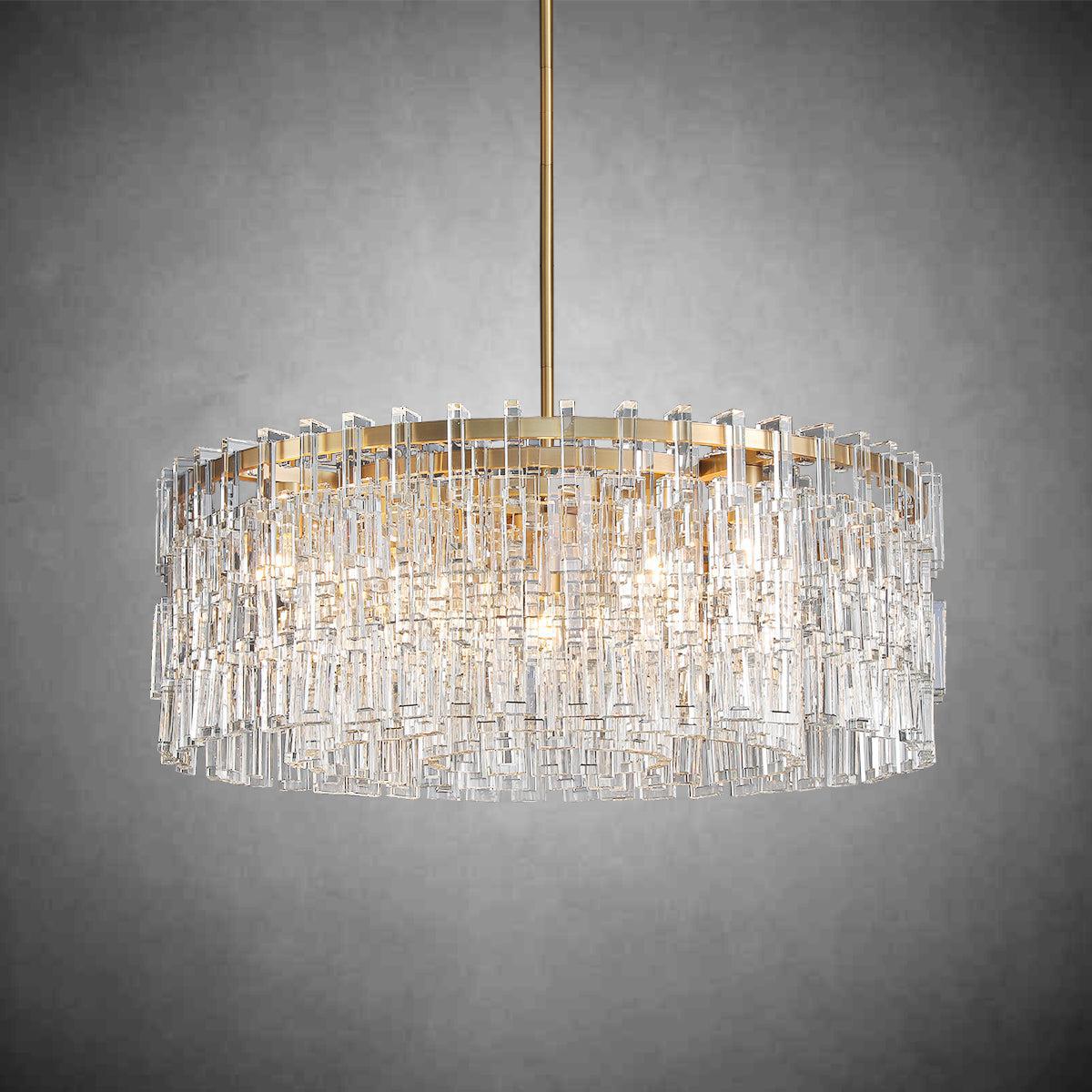Marigan Round Chandelier 36''48''60" - GILDLAMPS