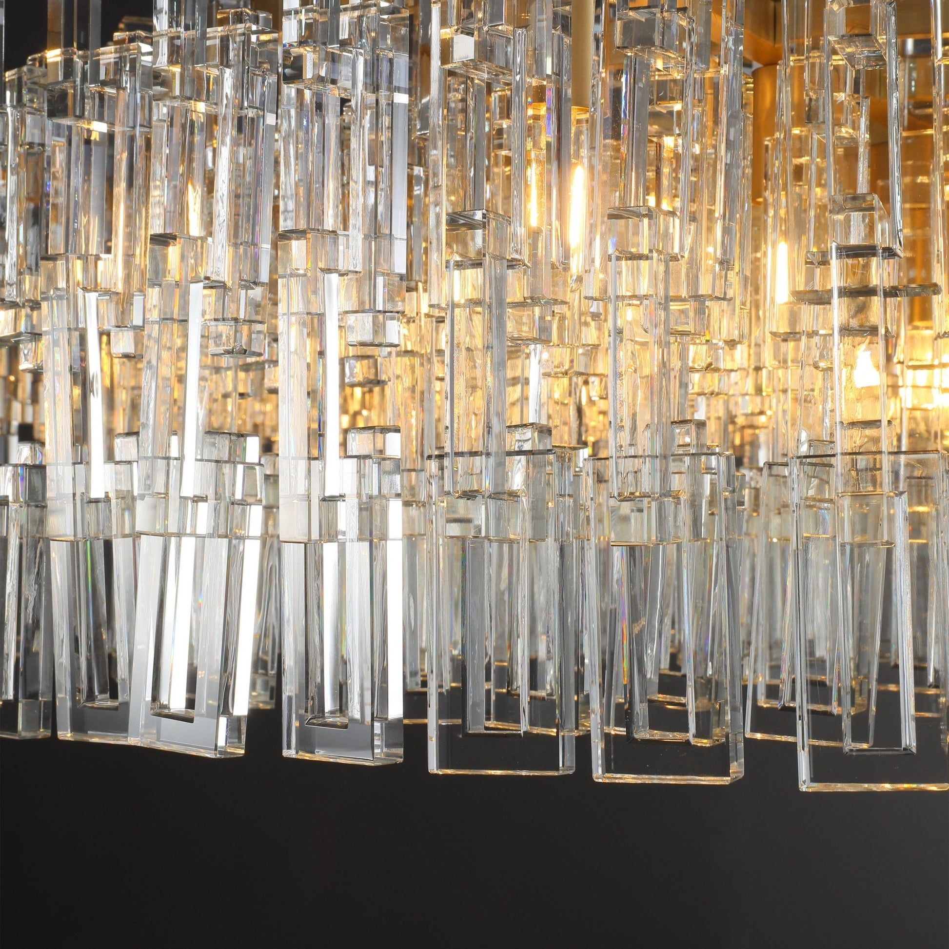 Marigan Round Chandelier 36''48''60" - GILDLAMPS