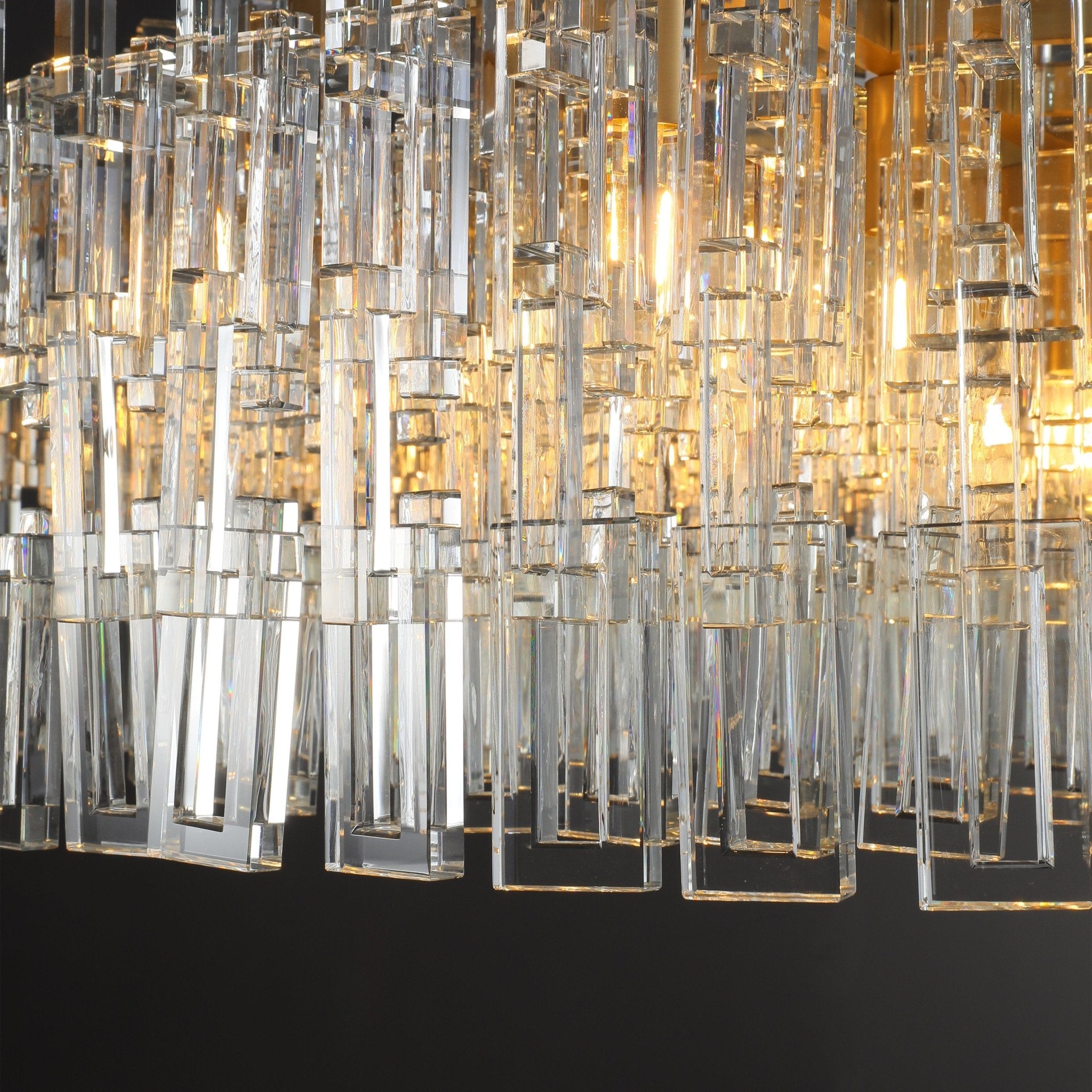 Marigan Round Chandelier 36''48''60" - GILDLAMPS