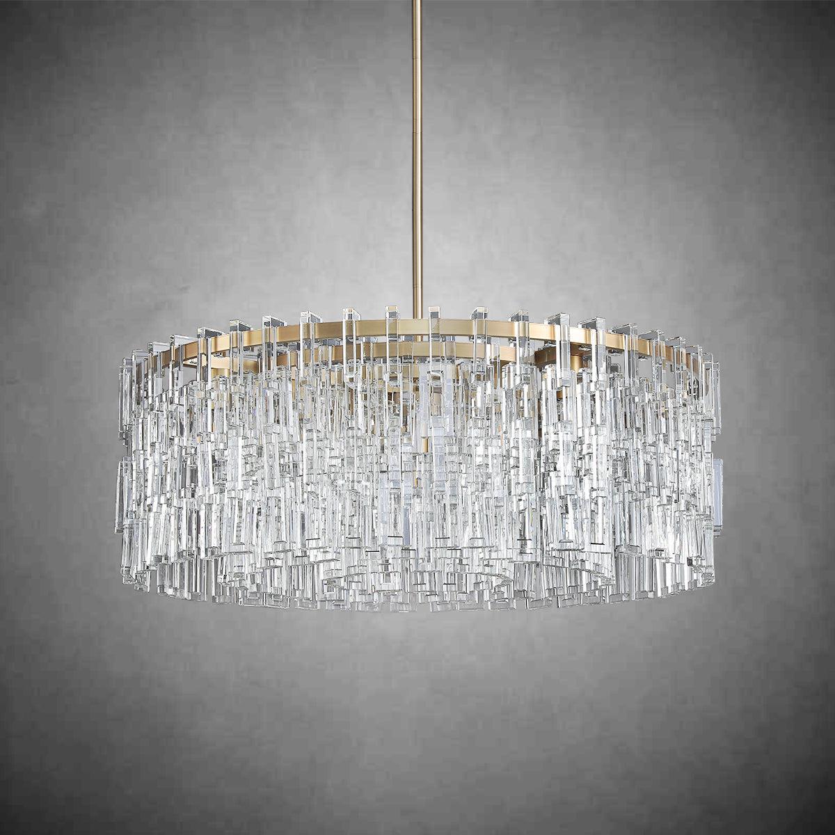 Marigan Round Chandelier 36''48''60" - GILDLAMPS
