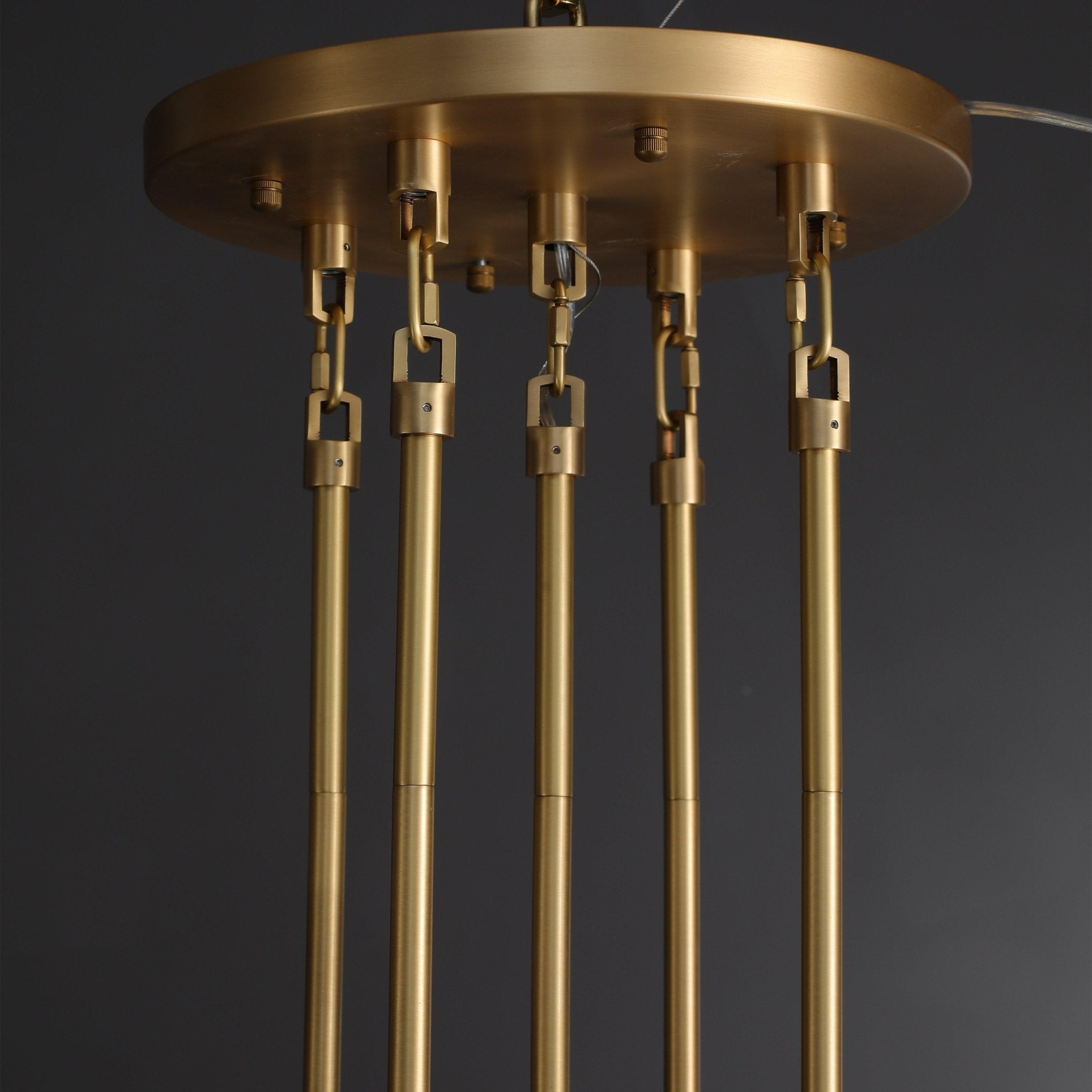 Marigan Round Chandelier 36''48''60" - GILDLAMPS