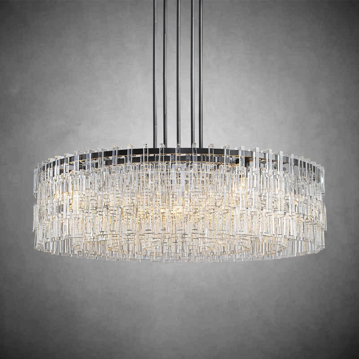 Marigan Round Chandelier 36''48''60" - GILDLAMPS